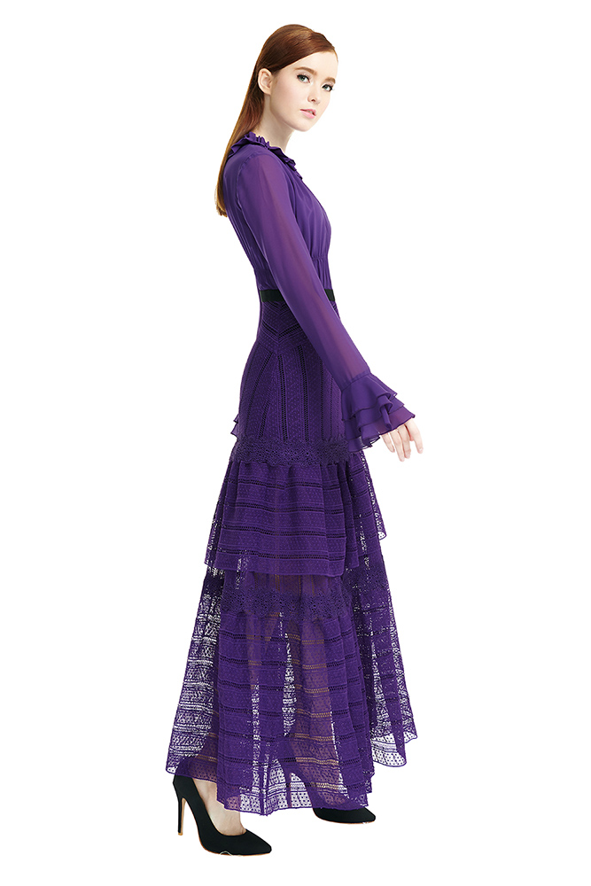 side view of the dress